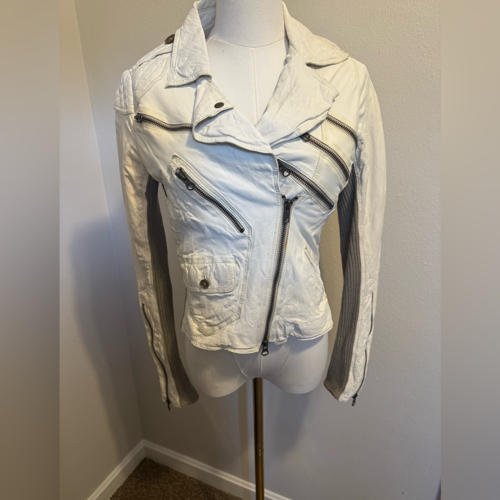 Share Spirit Vintage Sheep Leather jacket